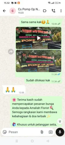 Testimonial Papan Bunga tribaktimulya